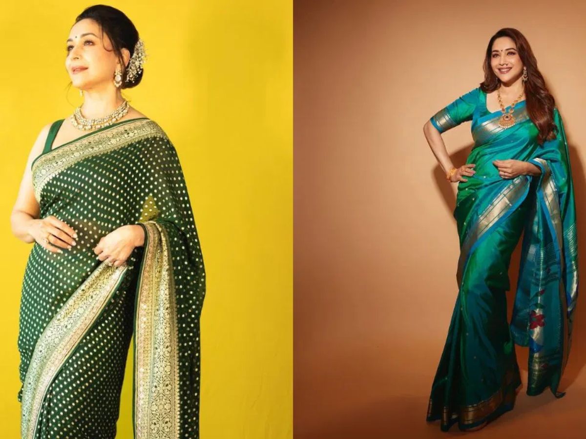 Haryali Teej: इस तीज बॉलीवुड क्वींस दिखी तीज के हरे अंदाज़ में। - Photo Gallery