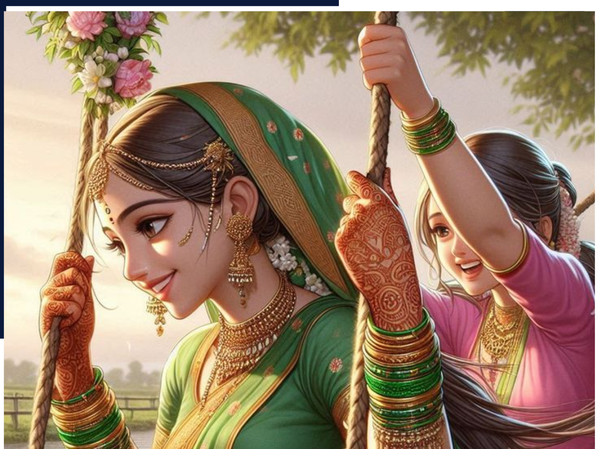 Hariyali Teej 2025: देखें खूबसूत Green Banarsi Saree आइडिया! दिखेंगी बॉलिवुड एक्ट्रेस की तरह खूबसूरत, पति भी हो जायेंगे लट्टू - Photo Gallery