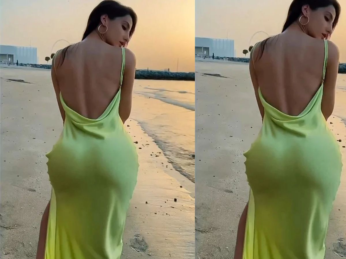 तस्वीरें नहीं, हुस्न का तूफान है ये तस्वीरे ! Nora के इन बोल्ड लुक्स और फिगर ने मचाया तूफ़ान। - Photo Gallery