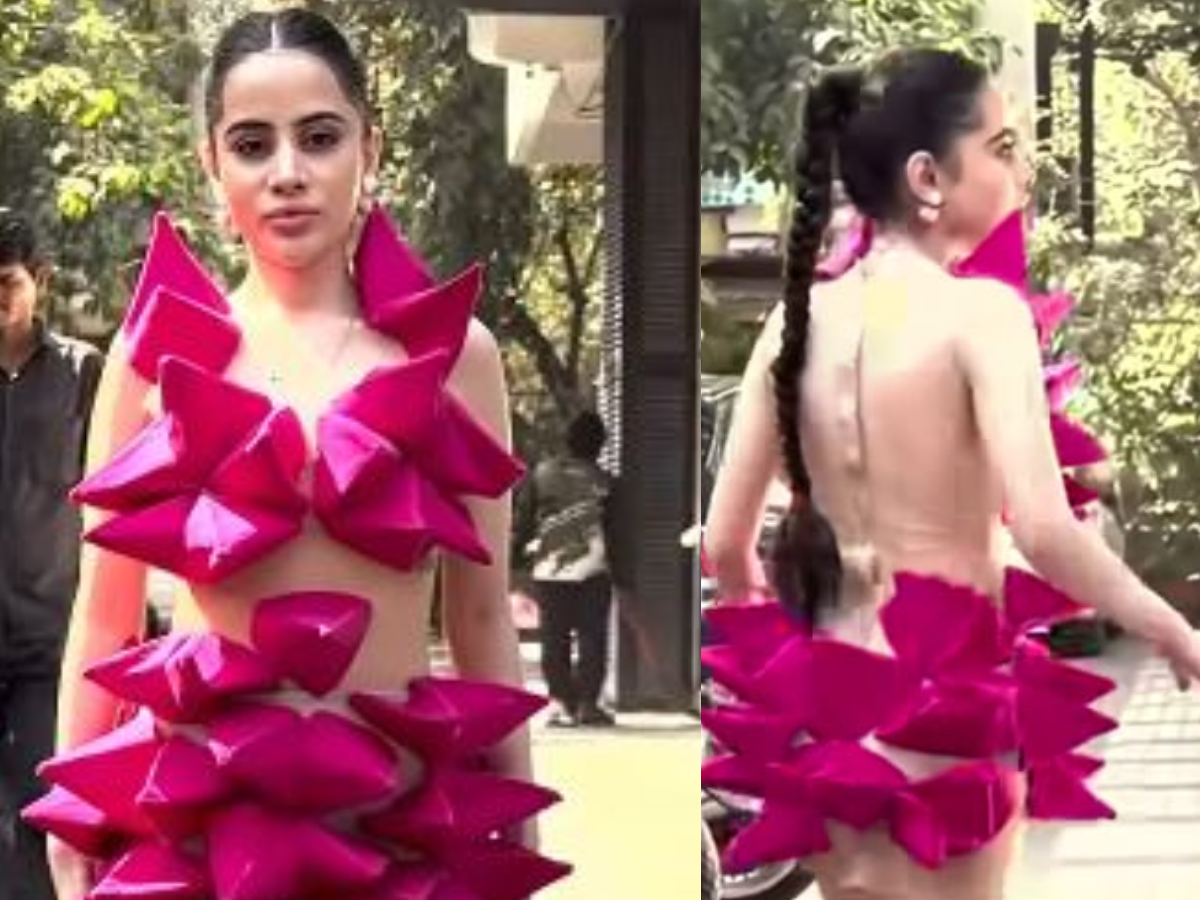 urfi javed cone dress photos - Photo Gallery