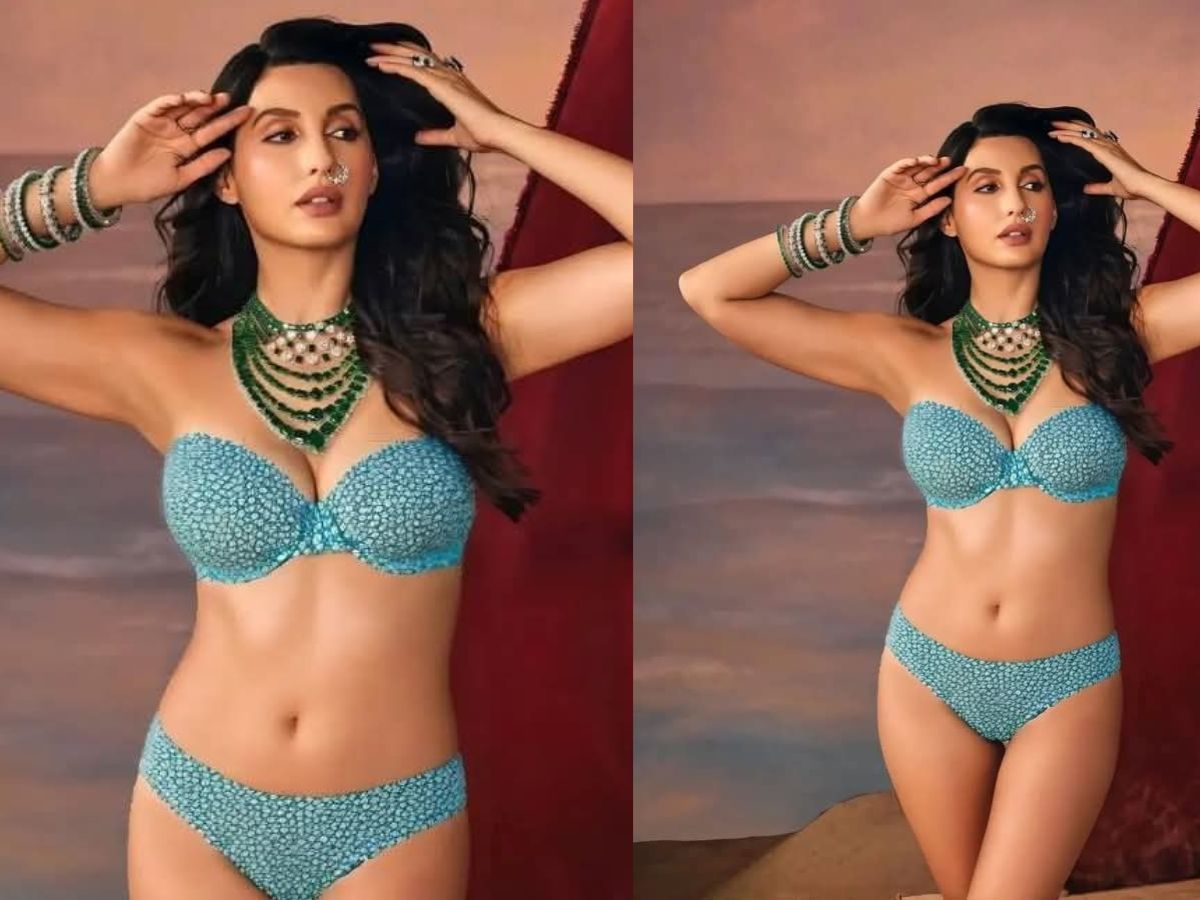 तस्वीरें नहीं, हुस्न का तूफान है ये तस्वीरे ! Nora के इन बोल्ड लुक्स और फिगर ने मचाया तूफ़ान। - Photo Gallery