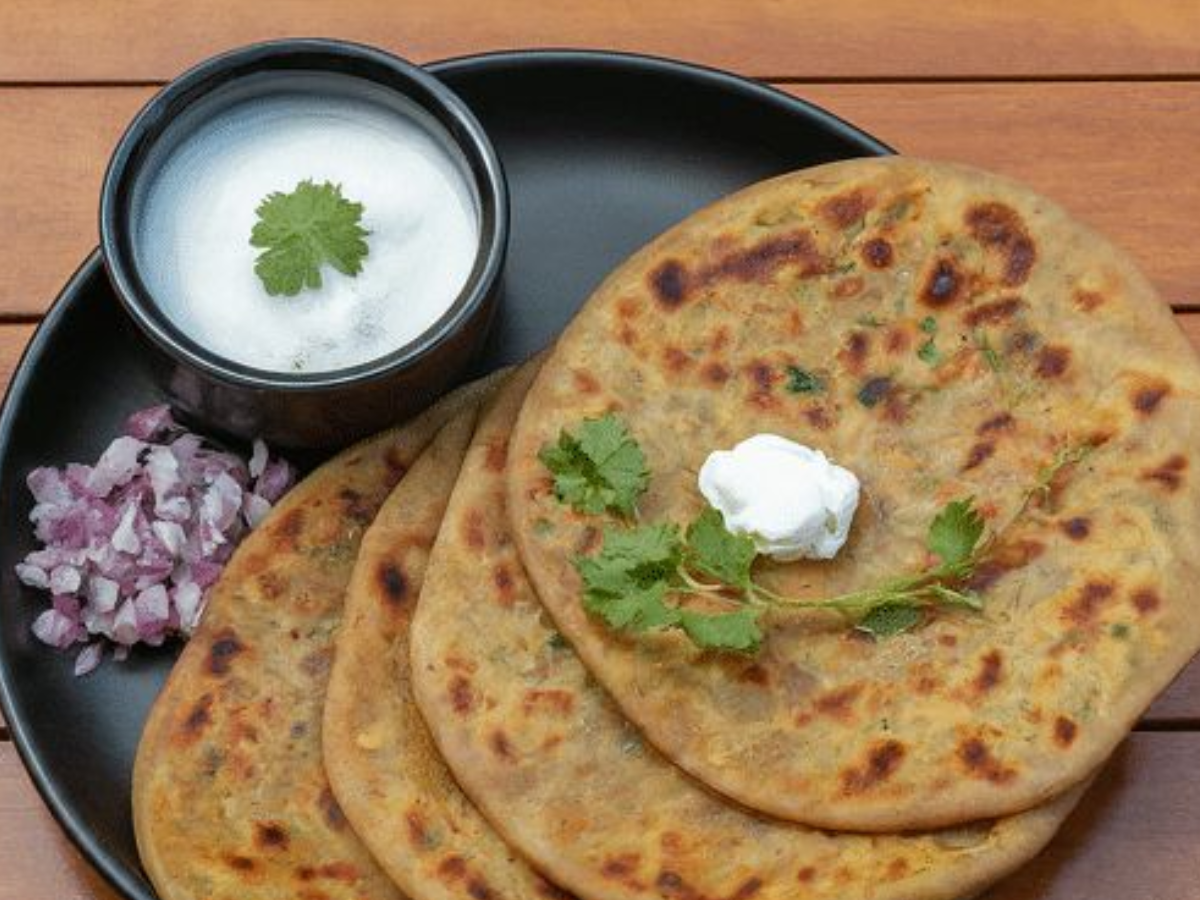 Benefits of eating parathas stuffed with chickpea flour. - Photo Gallery
