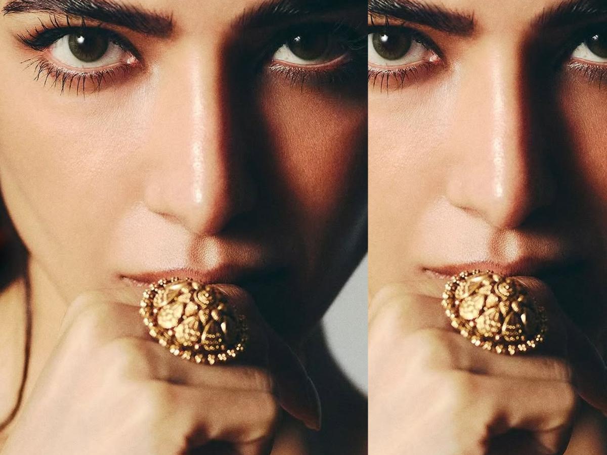 Samantha drew everyone's attention by wearing a golden ring - Photo Gallery