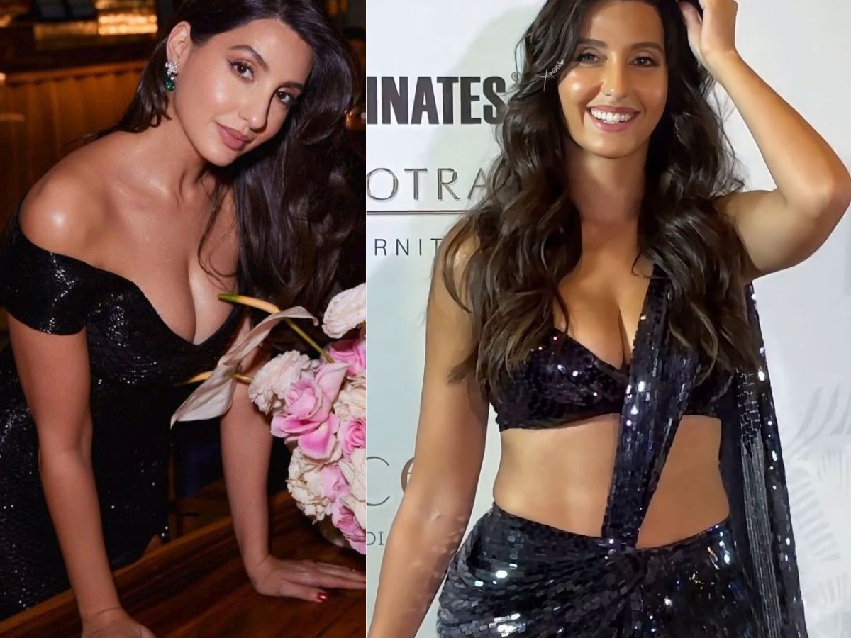 तस्वीरें नहीं, हुस्न का तूफान है ये तस्वीरे ! Nora के इन बोल्ड लुक्स और फिगर ने मचाया तूफ़ान। - Photo Gallery