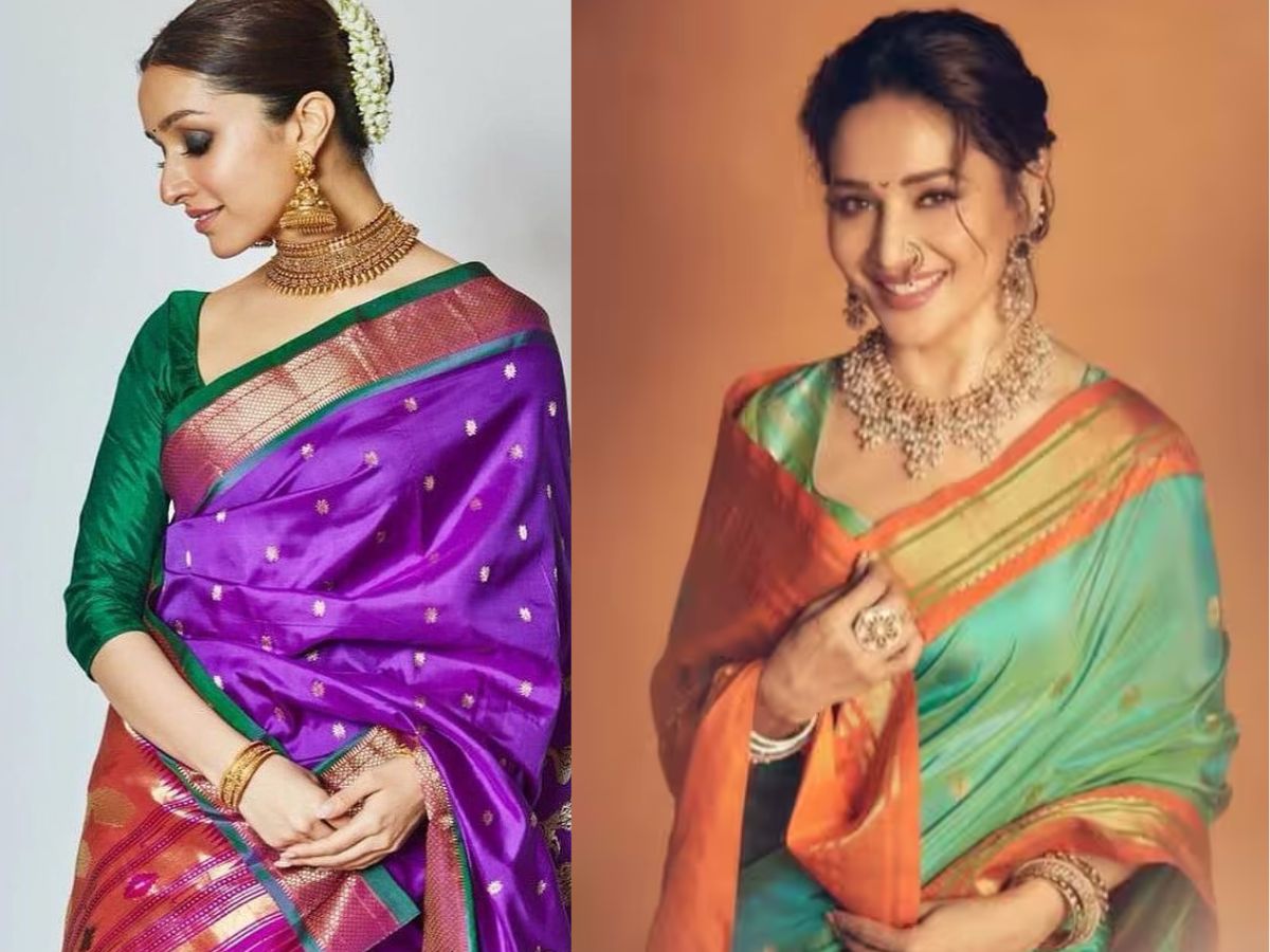 Ganesh Chaturthi 2025: गणेश चतुर्थी पर महाराष्ट्रीयन लुक के लिए ट्राय करें ये लेटेस्ट डिजाइन वाली साड़ियाँ, खूब मिलेंगे कॉम्प्लीमेंट्स - Photo Gallery