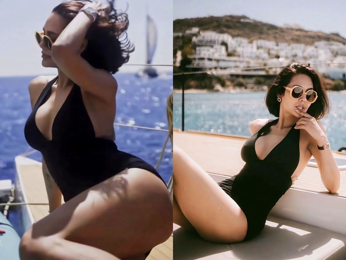 बोल्डनेस की हदें पार कर चुकी Esha gupta, बिना ब्रा और कपड़ो के करवाया फोटोशूट, बिकिनी लूक से हट पायेंगी नजरें - Photo Gallery