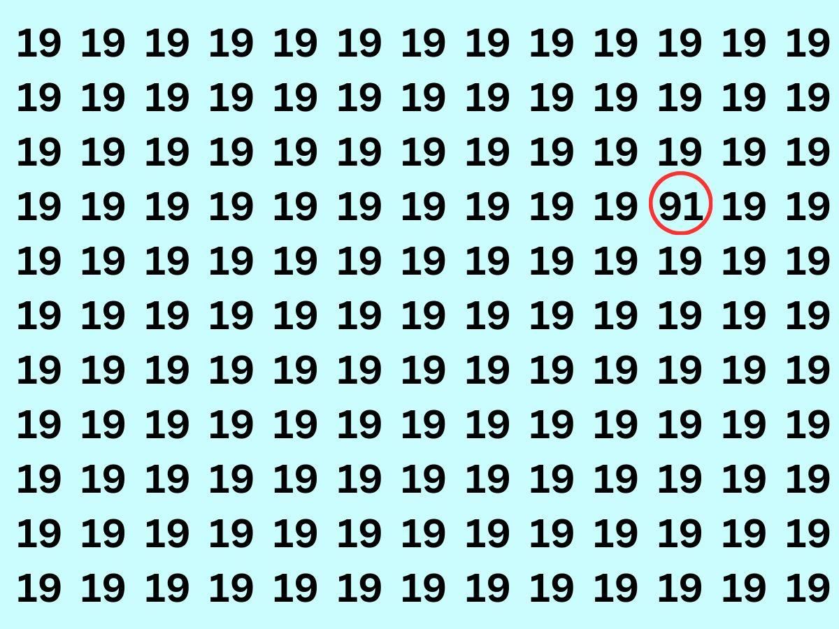 Optical Illusion: क्या आपकी आँखें है चील से भी तेज ? तो खोजे अगले 15 सेकंड में ये छुपा हुआ नंबर - Photo Gallery