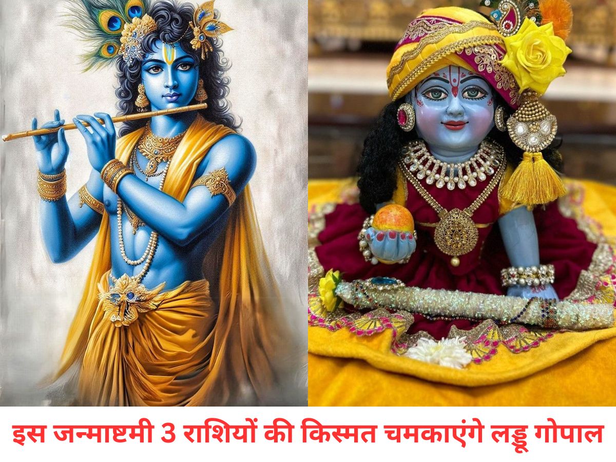 Janmashtami 2025: इस जन्माष्टमी 3 राशियों की किस्मत चमकाएंगे लड्डू गोपाल, मिलेगा धन, प्रेम और सफलता का आशीर्वाद - Photo Gallery
