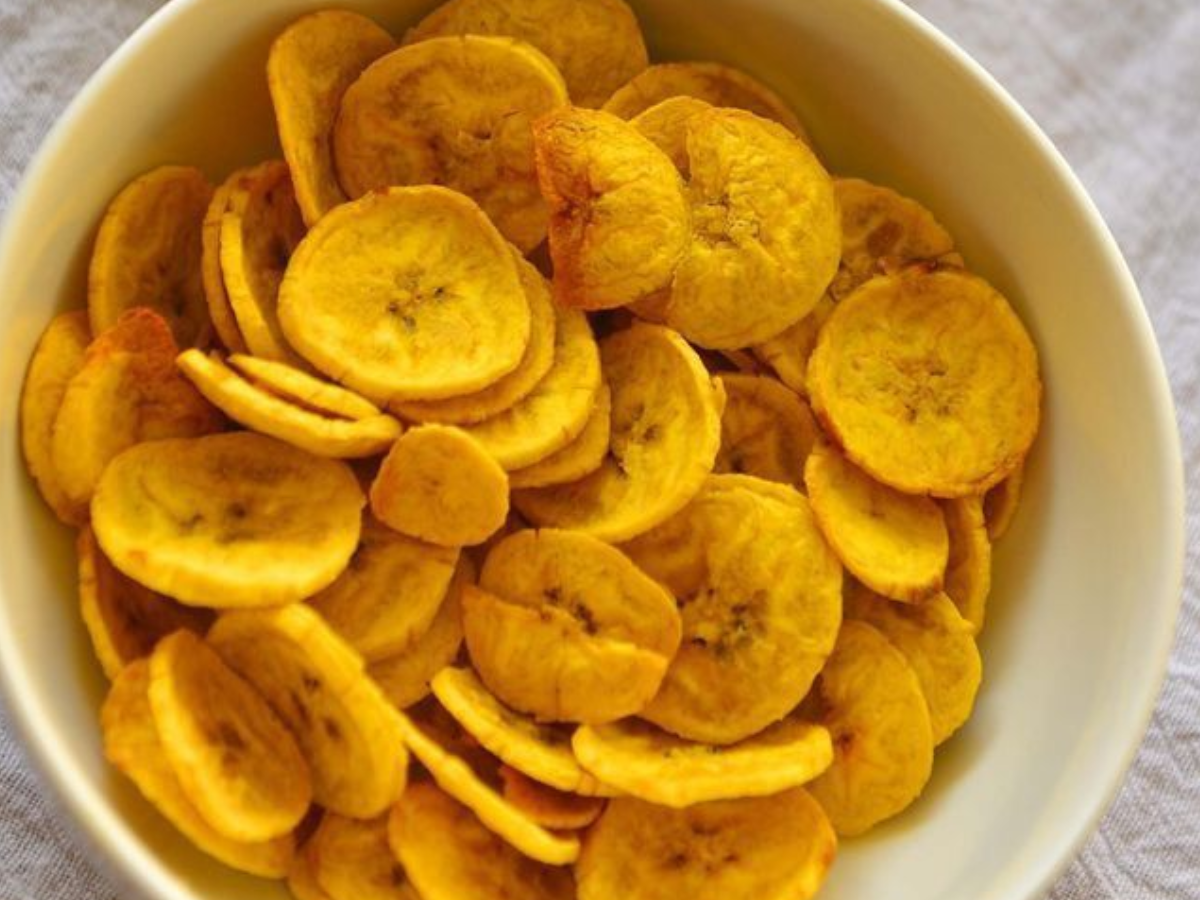 Air Fried Banana Chips - Photo Gallery