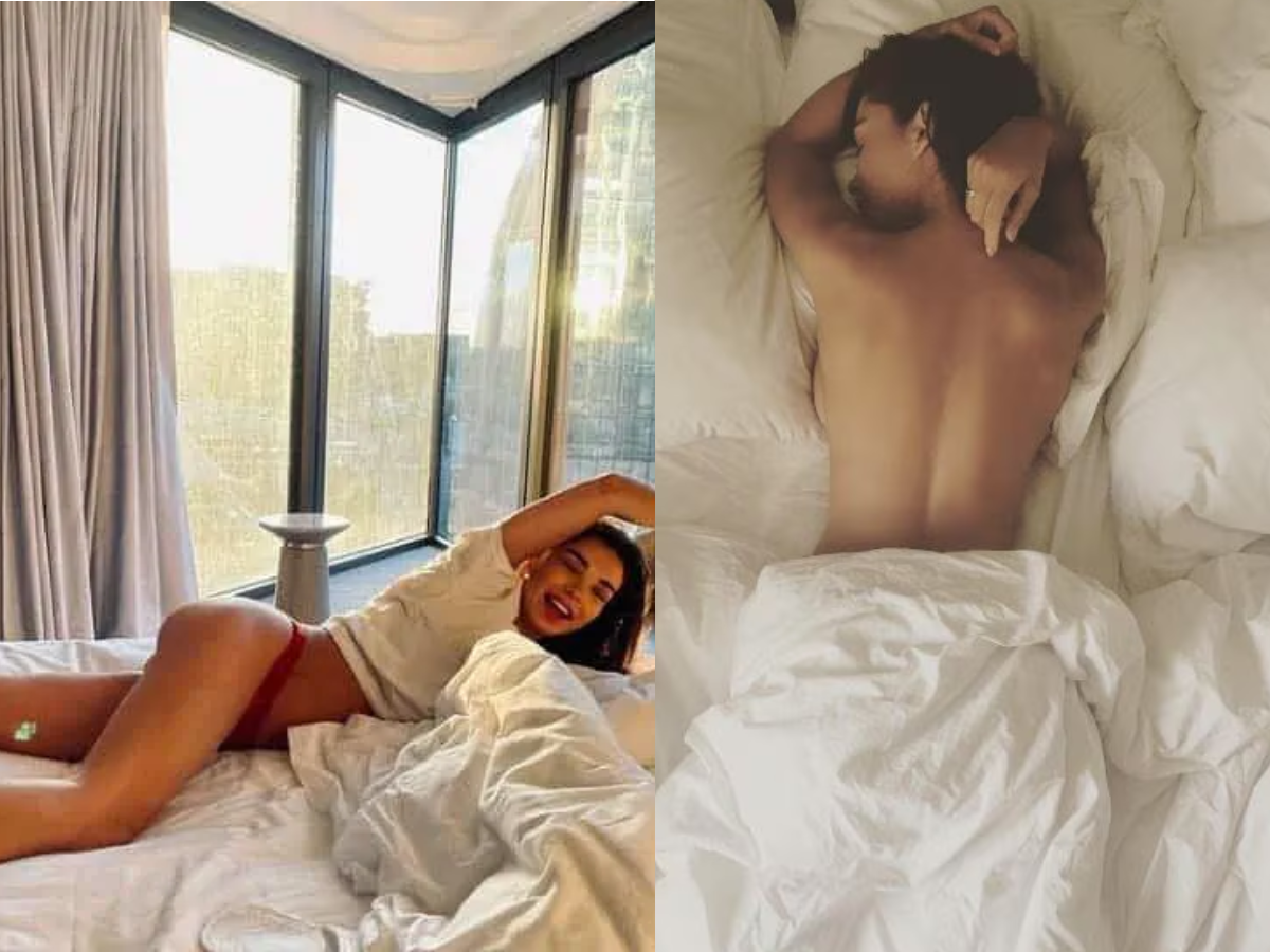Amy Jackson Bold Picture From Her Bedroom - Photo Gallery