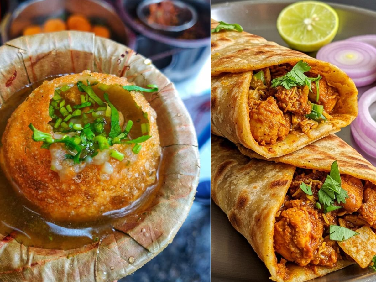 Kolkata  Phuchka and Kathi Rolls - Photo Gallery