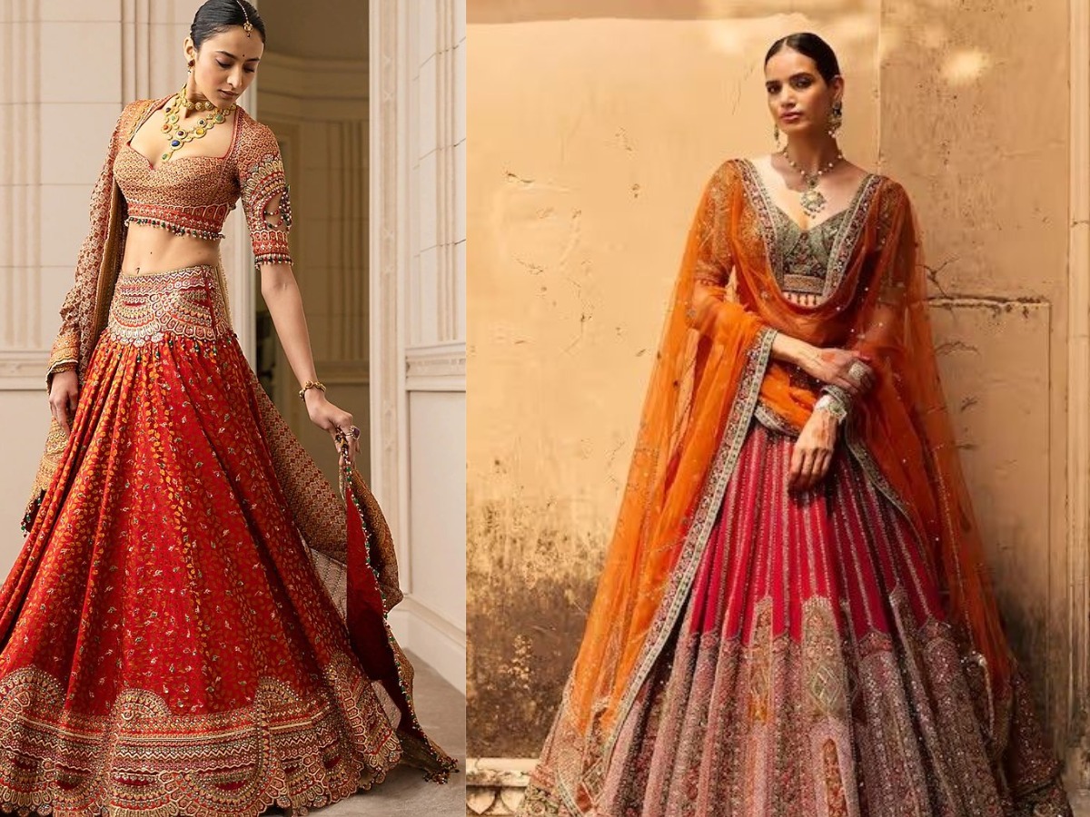 शादी के दिशादी के दिन लगना है सबसे हटकर, तो देंखे ट्रेंडी और Latest Bridal Lehenga Design, खूबसूरत लुक देख हर किसी की सांसे जायेंगी थम - Photo Gallery