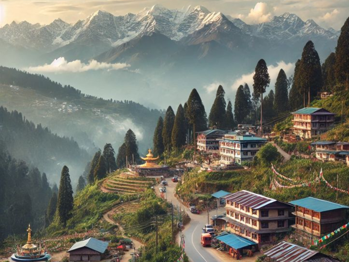 Pelling is a peaceful and extremely beautiful hill station in Sikkim. - Photo Gallery