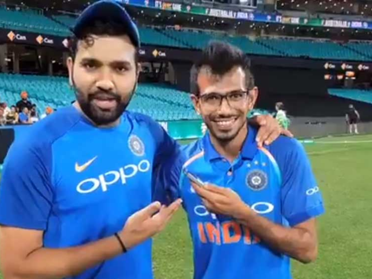 Virat Kohli, रोहित शर्मा ही नही, Yuzi Chahal भी करते हैं क्रिकेट मैदान पर मस्ती भरी हरकते, तस्वीरें देख आप भी होंगे लोटपोट - Photo Gallery