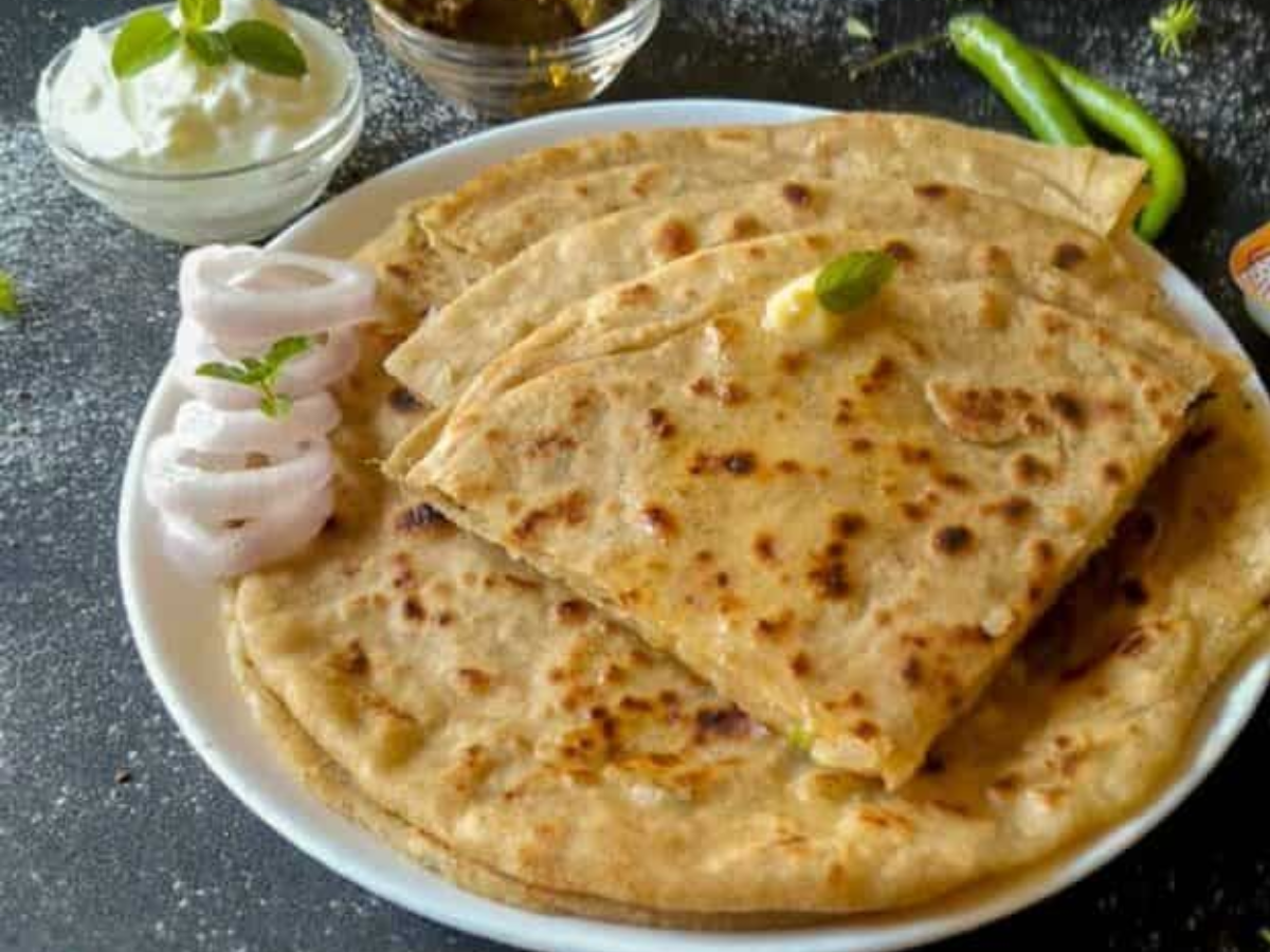 Veg Bhurji Paratha - Photo Gallery