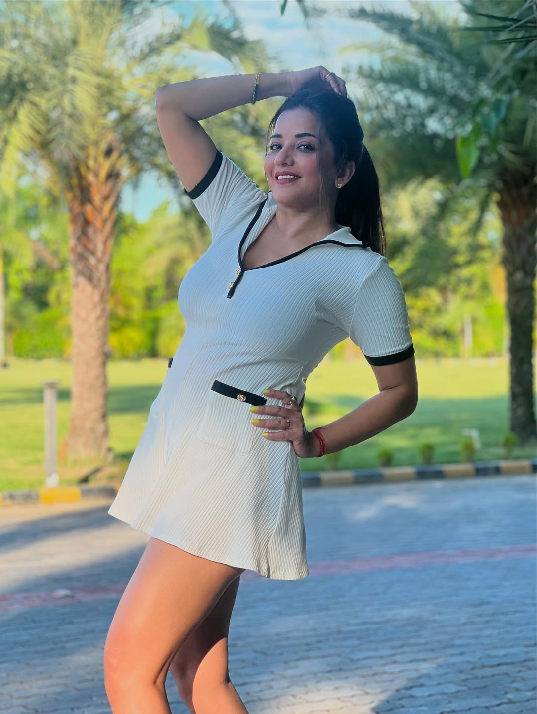 bhojpuris-actress-monalisa-got-a-sexy-photoshoot-done-wearing-a-very-short-dress-posed-in-front-of-the-camera-in-a-bold-style Monalisa Latest Instagram Photos
