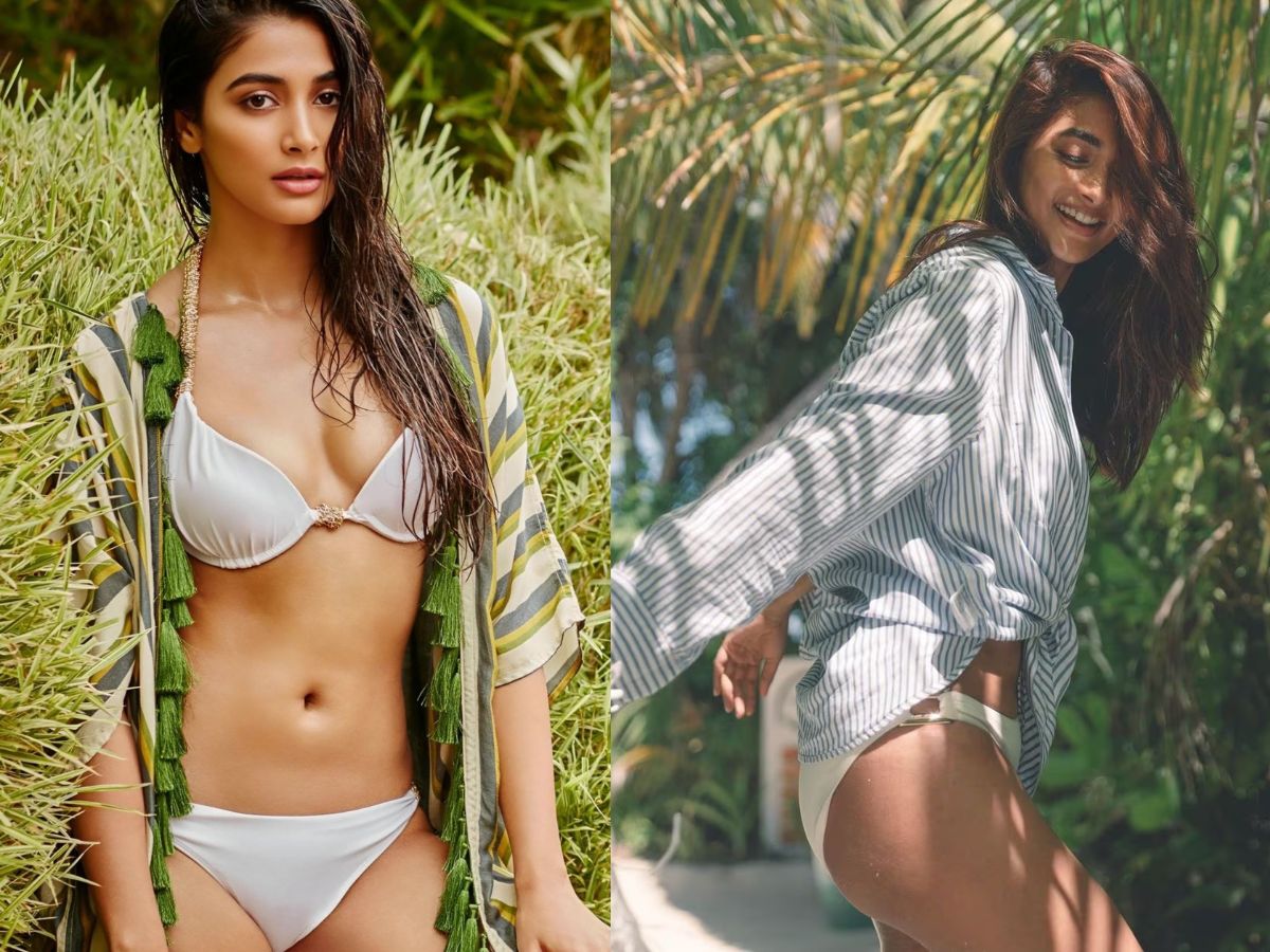 बॉलीवुड दिवा Pooja Hegde का स्टाइलिश स्विमवेयर में झलका ग्लैमरस अंदाज़, फैन्स ने देखते ही बोला “वाह”