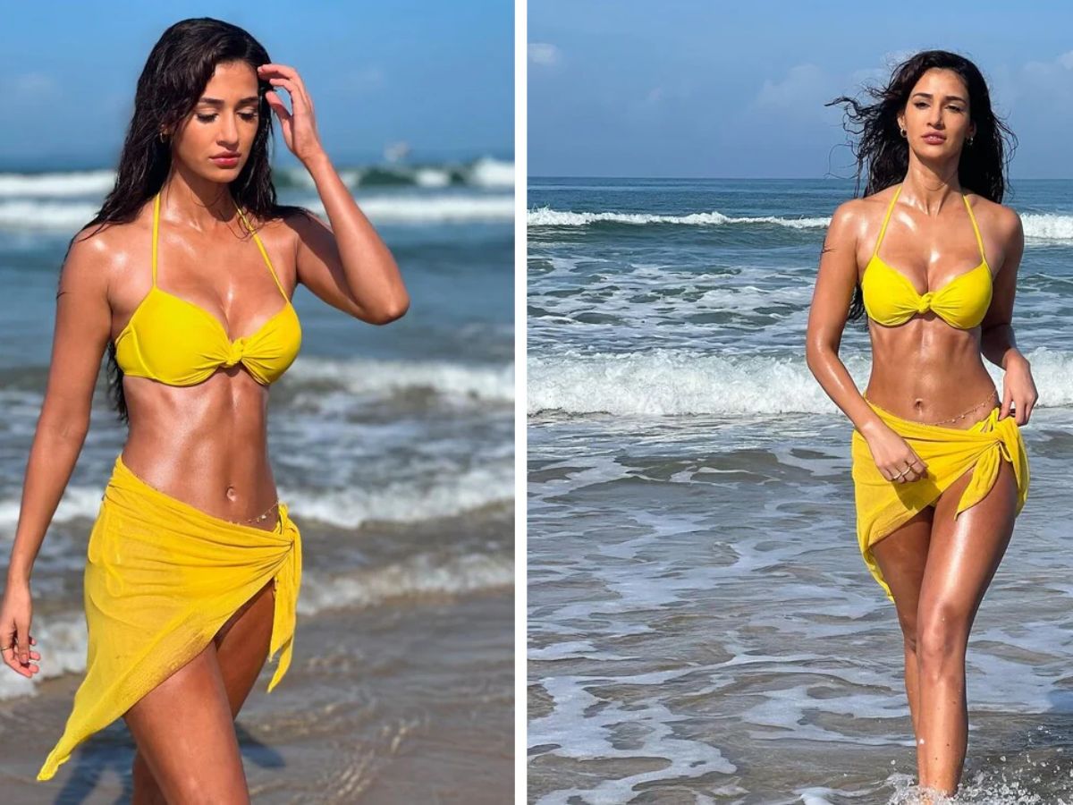 बिकिनी में दिखा Disha Patani का  सेक्सी अंदाज, छलकाई ऐसे अदाएं की आप चाह कर भी नजरे नहीं हटा पाएंगे