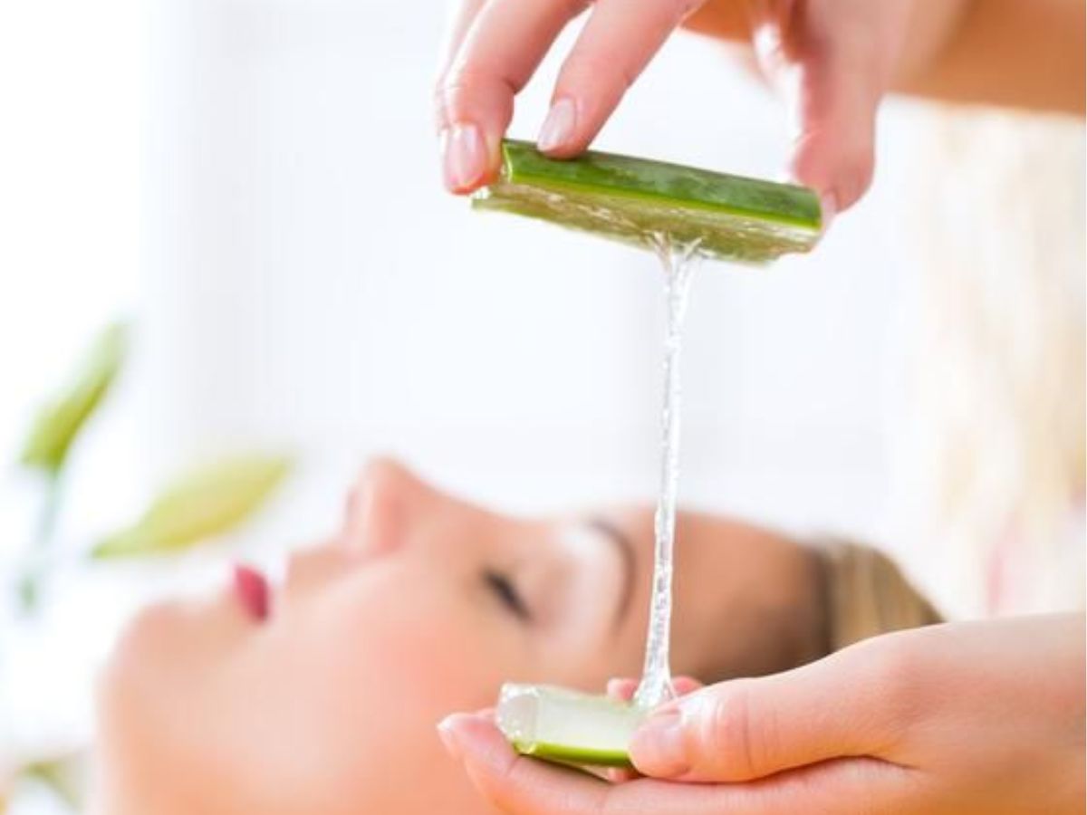 झुर्रियाँ, मुंहासों और ड्राई स्किन से पाए छुटकारा, रात भर Aloe Vera जेल लगाने से मिलेगी नेचुरल ग्लोइंग स्किन - Photo Gallery