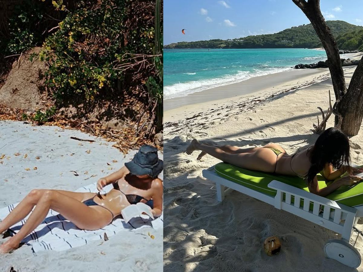 Kendall Jenner showed off her beauty on the sand - Photo Gallery