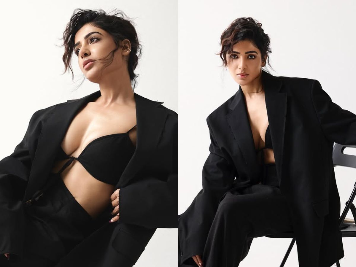 Samantha's Black Brazilian Blazer Style - Photo Gallery