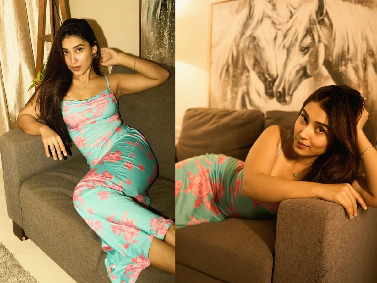 Aakriti Negi gave a killer pose while lying on the sofa - Photo Gallery