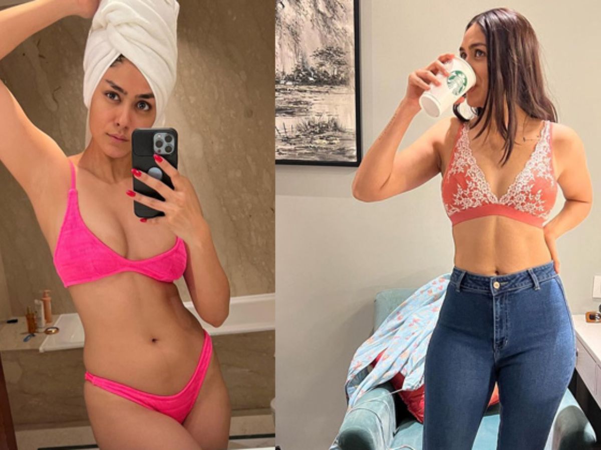 पर्दे पर सीधी-सादी दिखने वाली Mrunal Thakur के रियल लाइफ बोल्ड अवतार देख फैन्स का दिल हुआ बेकाबू - Photo Gallery