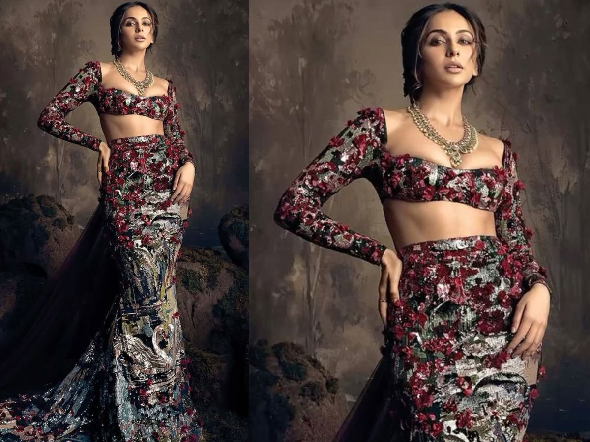 actress-rakul-preet-singh-inspired-sexy-and-hot-traditional-ethnic-glam-look-that-will-double-up-your-fashion-sense लहंगे में Rakul Preet Singh, इनके एथनिक लुक्स ने बढ़ाया ग्लैमर का पारा, देख कर दिल थाम लेंगे आप भी
