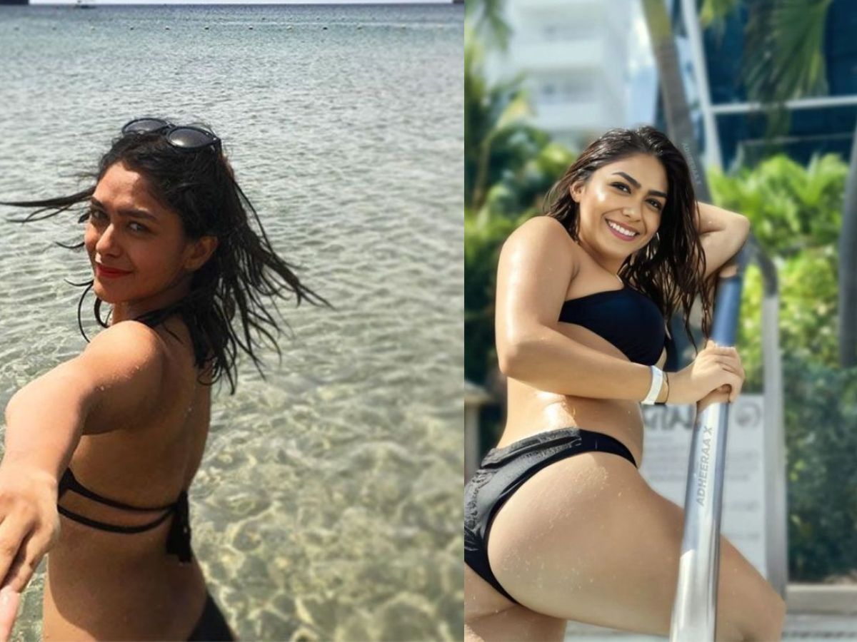 पर्दे पर सीधी-सादी दिखने वाली Mrunal Thakur के रियल लाइफ बोल्ड अवतार देख फैन्स का दिल हुआ बेकाबू - Photo Gallery