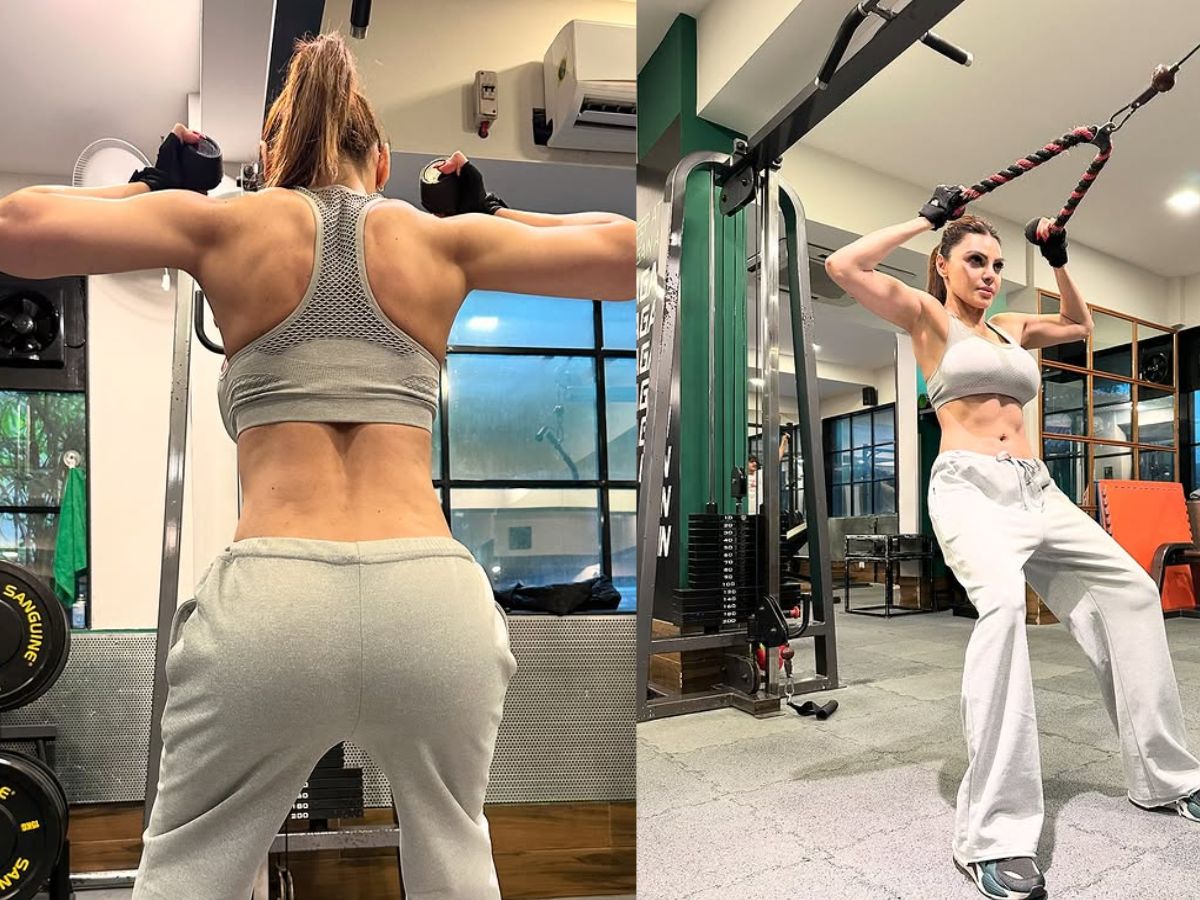 bold-fitness-diva-sherlyn-chopra-leaves-fans-breathless-in-gym हॉट जिम मूव्स में Sherlyn Chopra की बोल्डनेस ने तोड़ी सारी हदें
