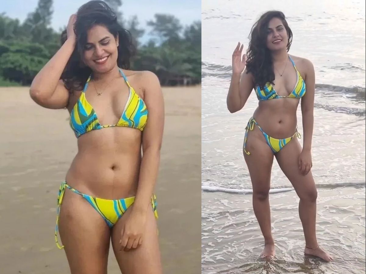 कैमरे में क़ैद हुआ Roopa Rayappa का ऐसा दिलकश और बोल्ड अंदाज की देख सबने बोला “शरम वरम बेच दी है क्या?” - Photo Gallery