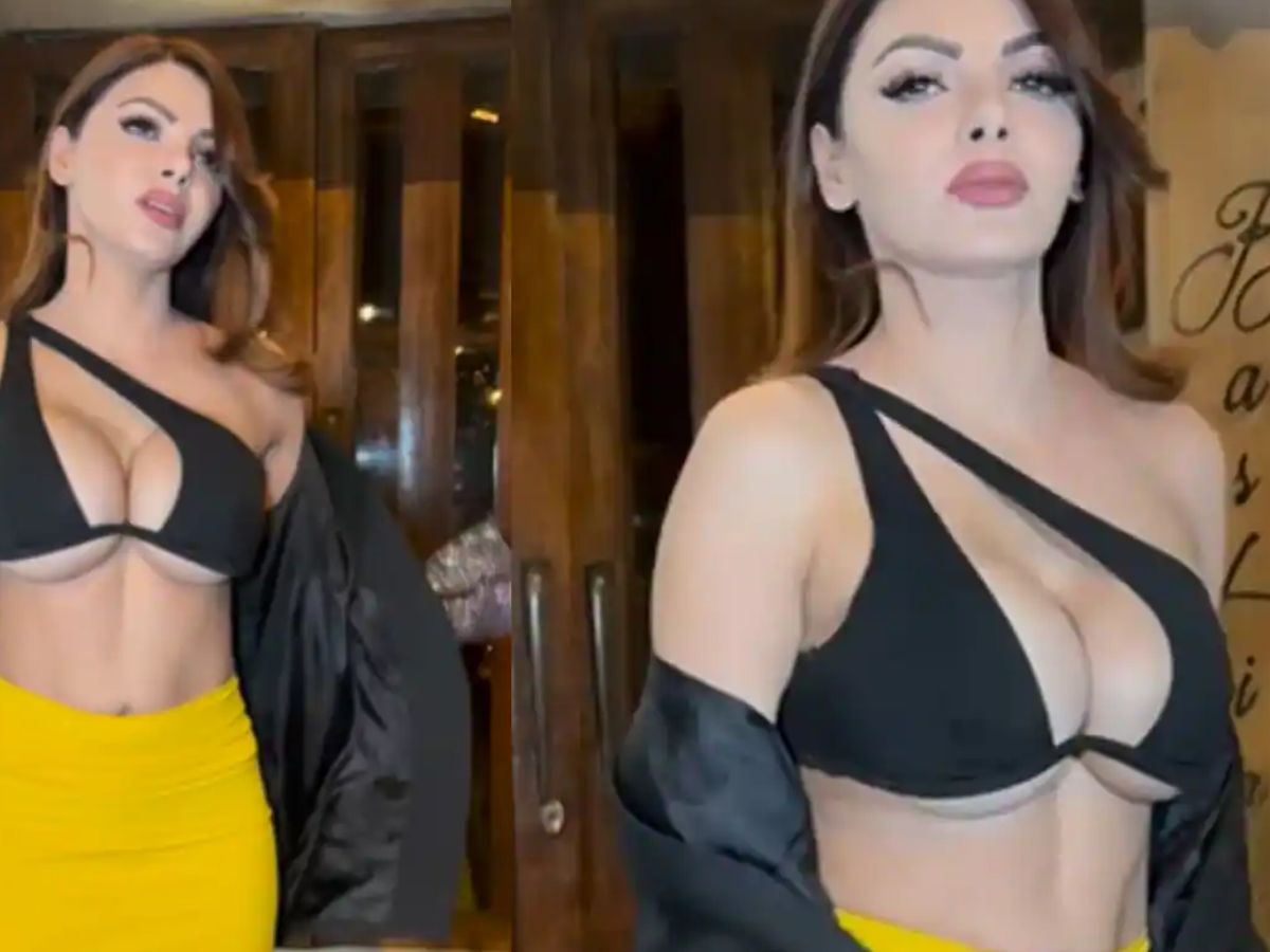 हुस्न की मलिका! Sherlyn Chopra की इन कातिल आड़ाओ से नजारे हटाना होगा आपके लिए भी मुश्किल - Photo Gallery