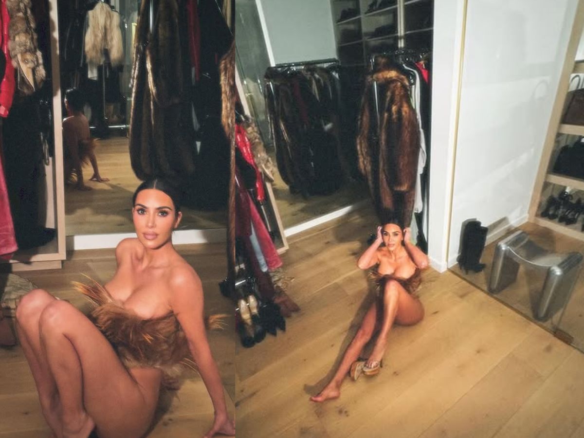 Posed in front of the camera without wearing panties - Photo Gallery