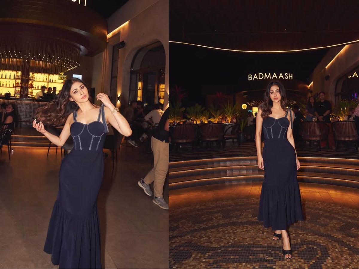 Mouni Roy's cute black dress look - Photo Gallery