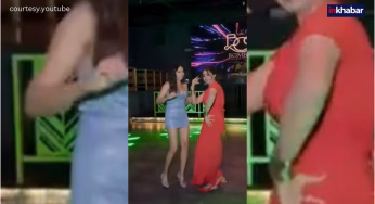 Ayesha Khan ने रेड फिट गाउन में मटकाया अपना मखमली बदन, लोग बोले-क्या कमर है देखकर मजा आ गया…