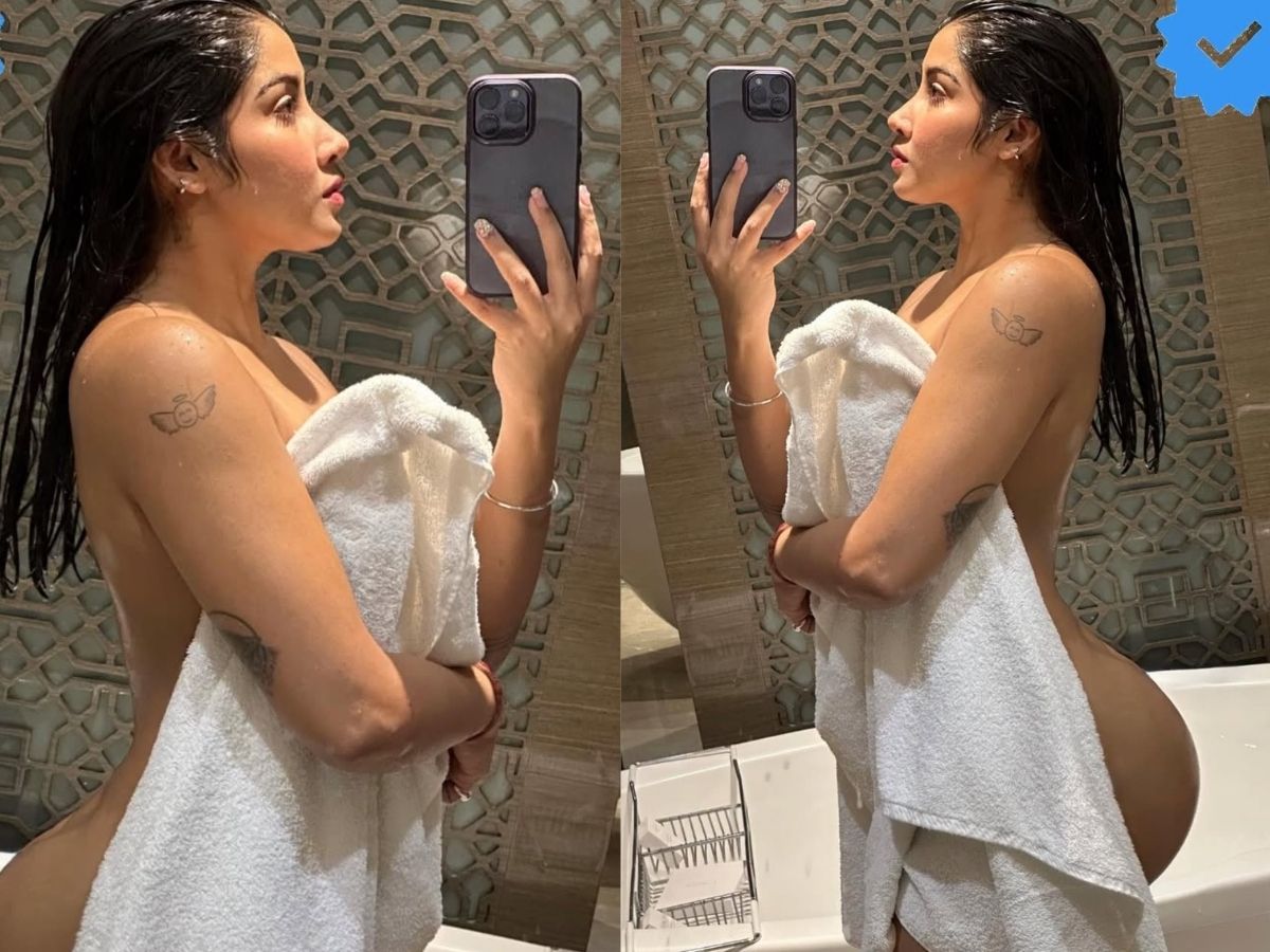 Sofia Ansari hid her private parts in nude pictures - Photo Gallery