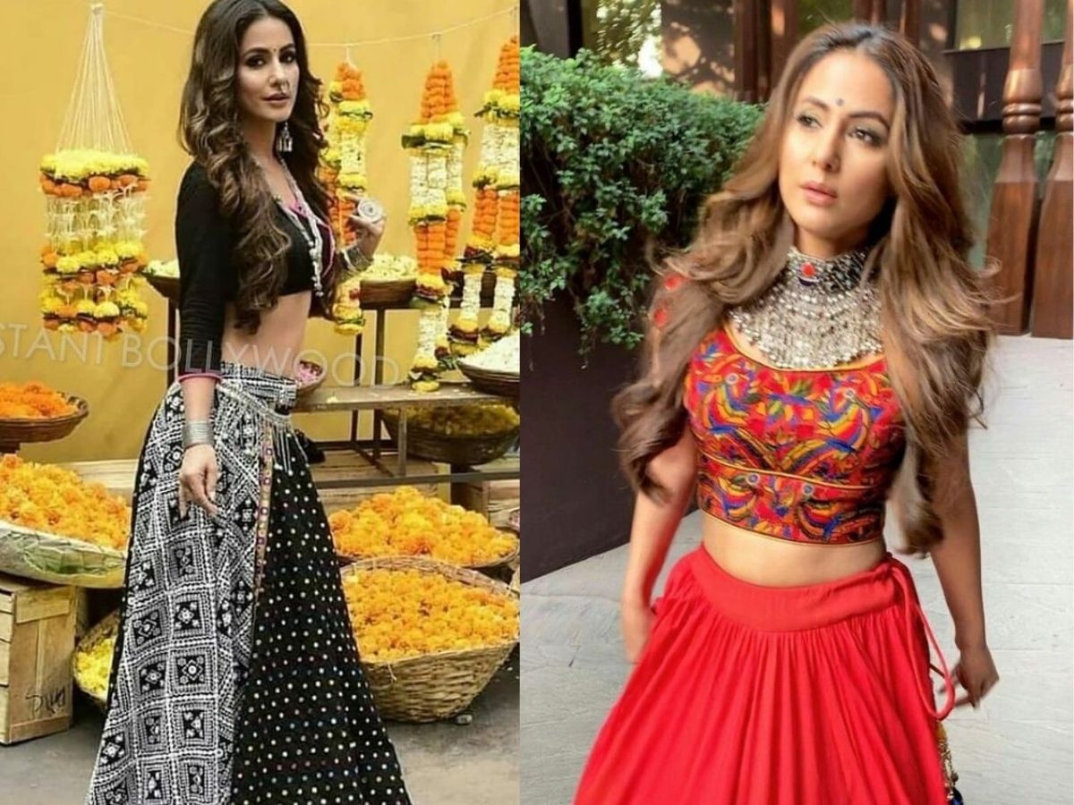 Navratri में इन खूबसूरत हसीनाओं से लें फैशन टिप्स, लड़के नहीं हटा पाएंगे आपसे निगाहें - Photo Gallery