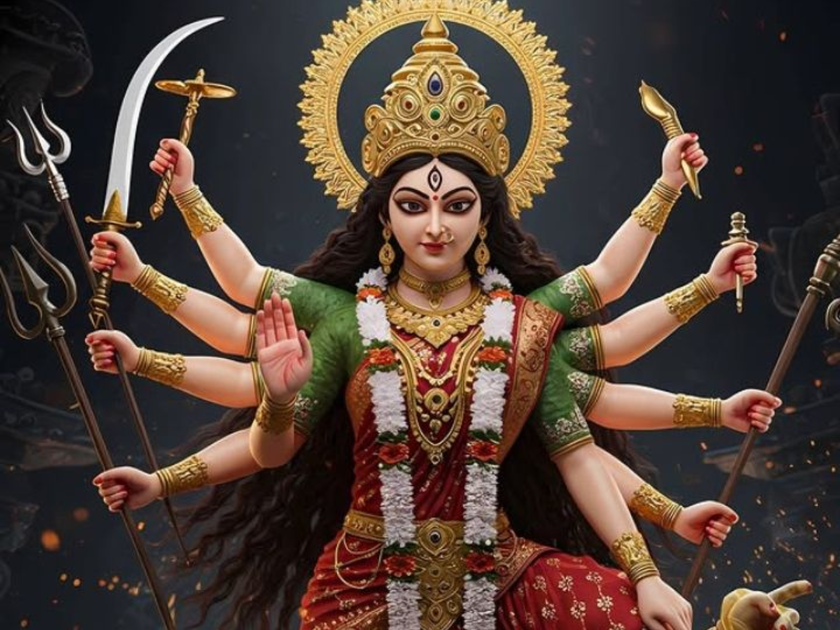 Happy Shardiya Navratri 2025 Wishes: शारदीय नवरात्रि पर अपने मित्रों और परिजनों को भेजें शुभकामनाएं - Photo Gallery