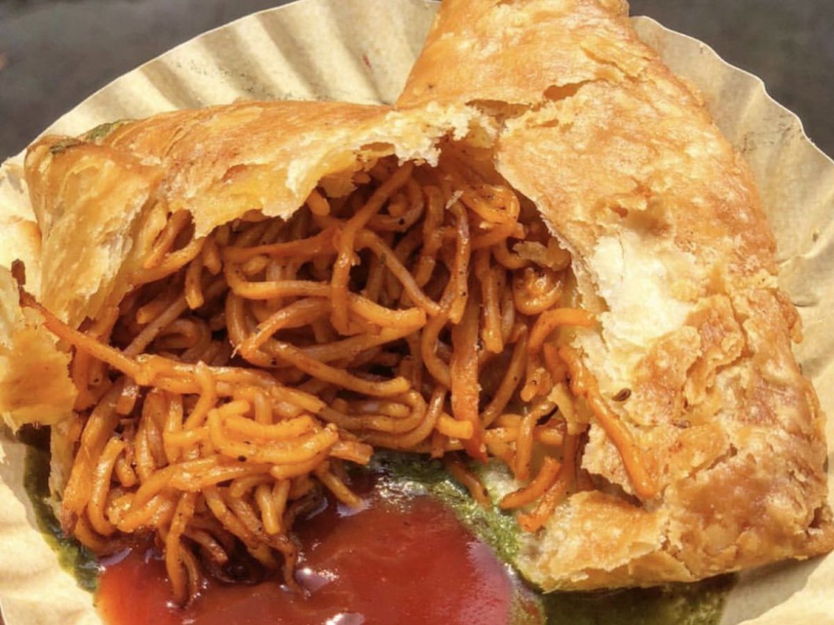 Maggi Noodle Samosa - Photo Gallery