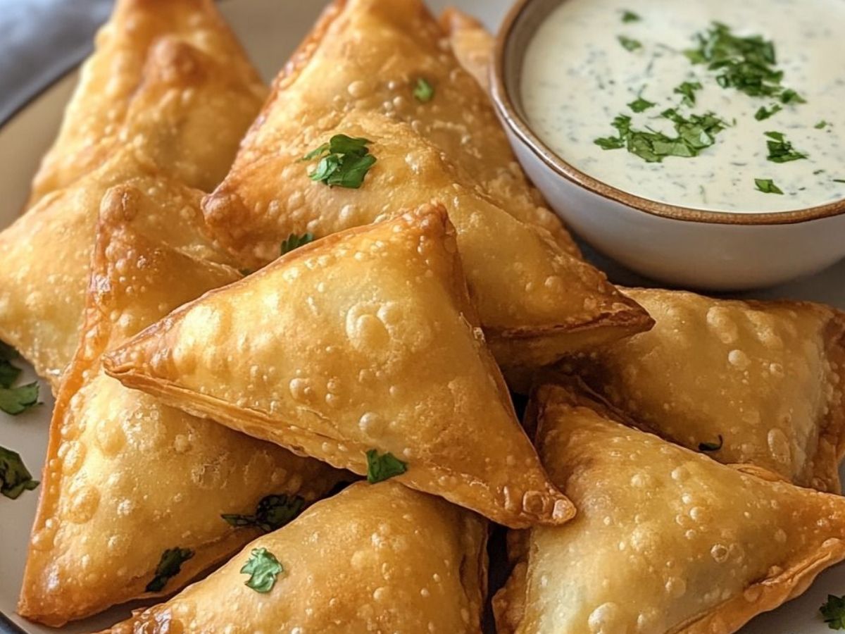 Mashed Potato and Cheese Samosa - Photo Gallery