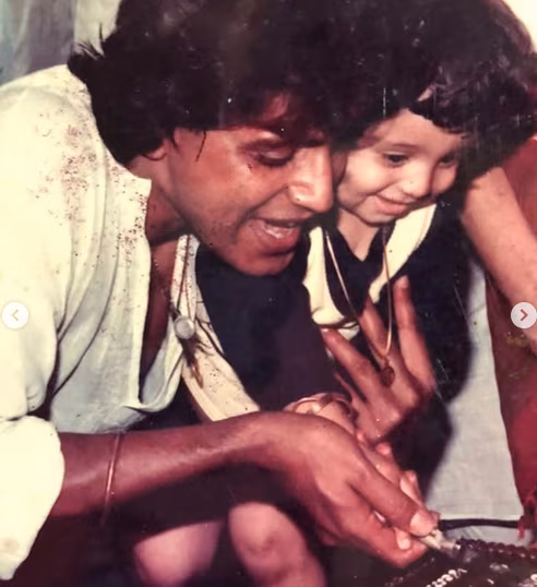 Mithun Chakraborty With Daughter Dishani Chakraborty