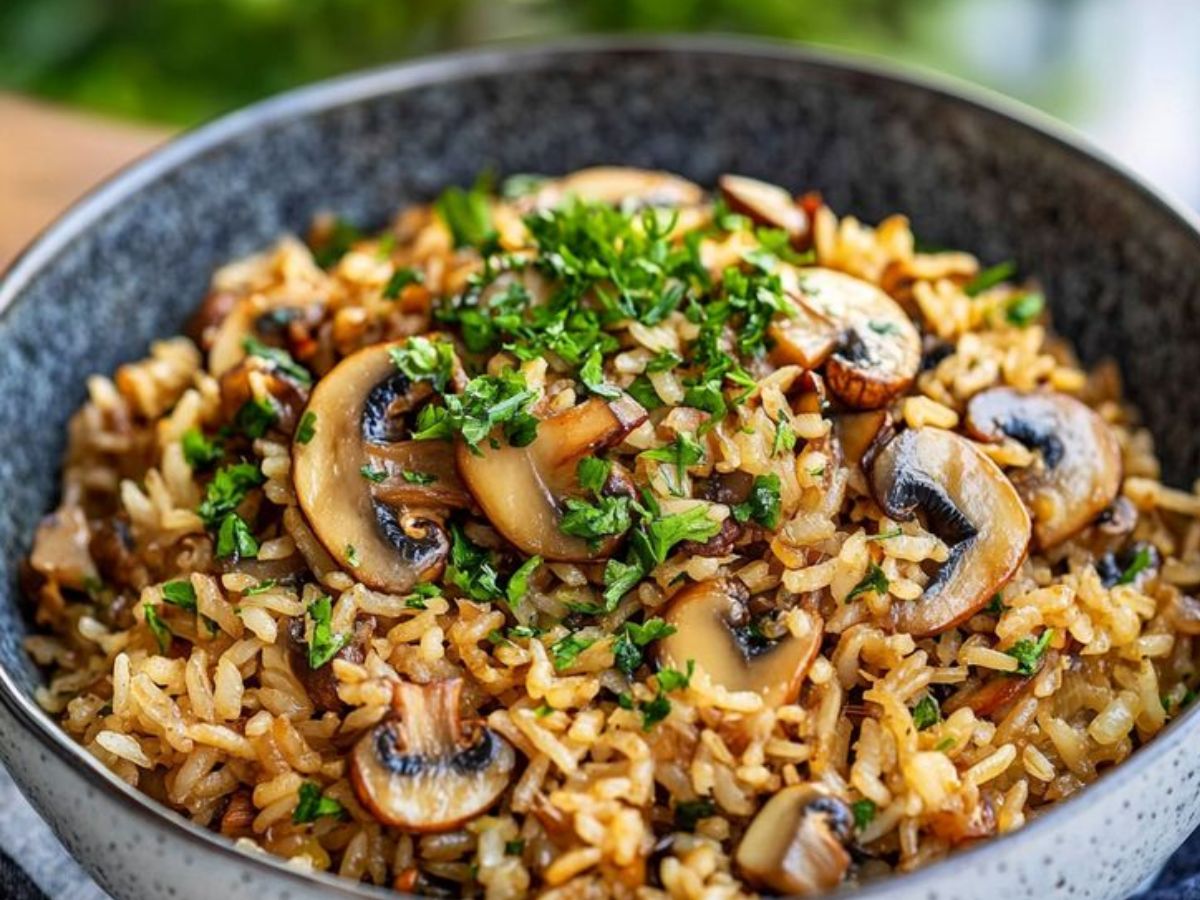 Mushroom Fried Rice - Photo Gallery