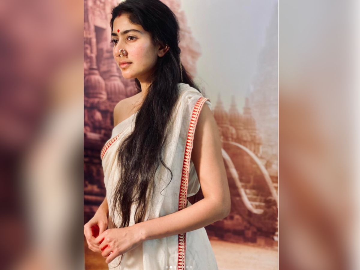Sai Pallavi Traditional Photos : ना मेकअप, ना महंगी साड़ी – फिर भी साई पल्लवी ने लूटी महफिल, सिंपल लुक में भी दिखती हैं बवाल