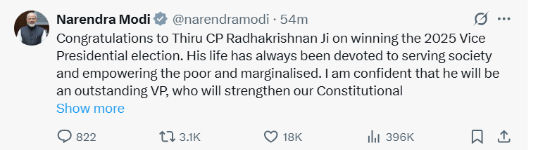 aaj-ki-taza-khabar-09-september-2025-live-updates-india-vice-president-election-today-nda-cp-radhakrishnan-b-sudarshan-reddy-prime-minister-narendra-modi-nepal-gen-z-protest-social-media-ban Aaj Ki Taza Khabar Live: Aaj Ki Taza Khabar Live: ISIS का आतंकी गिरफ्तार, 8 जगहों पर चल रही छापेमारी; नेपाल में बवाल जारी