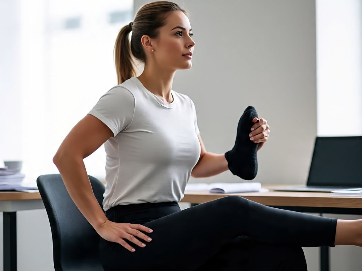 ऑफिस में बैठकर भी रहिए फिट और एनर्जेटिक-अपनाएं ये डेस्क-फ्रेंडली एक्सरसाइज - Photo Gallery