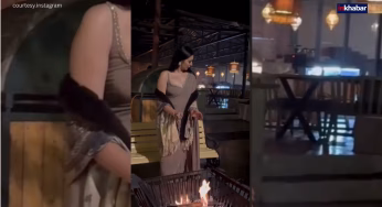 Tanya Mittal ने पतली डोरी वाला पहना ब्लाउज , लोग बोले-ठंड में भी फैशन!