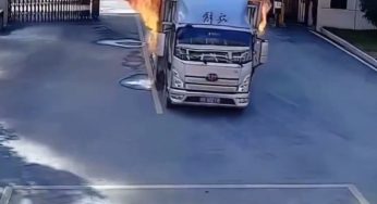 Viral Video : ट्रक में लगी आग तो ड्राइवर ने लगाया गजब का दिमाग…, फायर डिपार्टमेंट को भी लग गए झटके