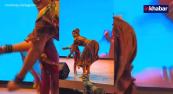 यह डांस है या vulgarity? जब Gori Nagori ने स्टेज पर किया ये गंदा स्टेप!