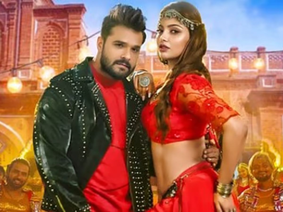 The pair of Khesari and Akanksha won hearts. - Photo Gallery