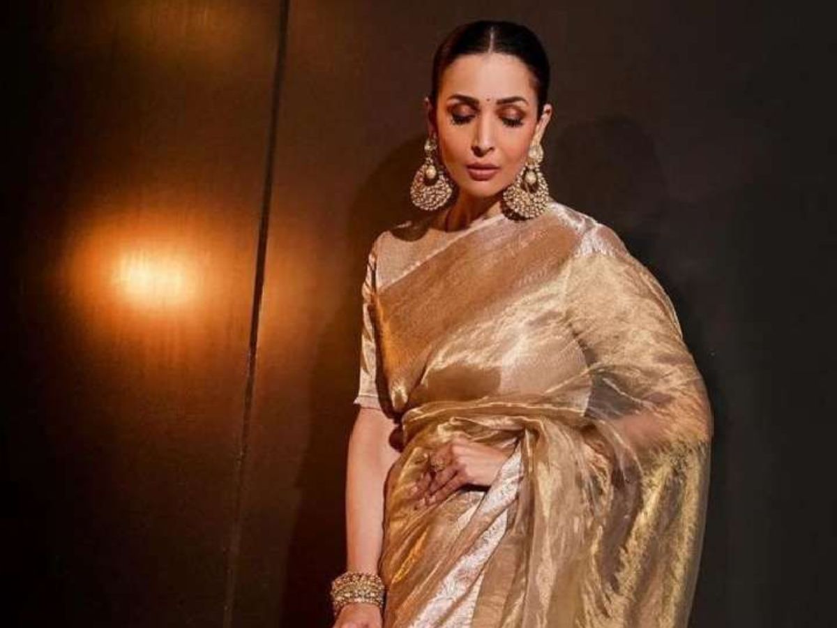 Karva Chauth 2025: इस करवाचौथ पर क्लासिक गोल्डन सिल्क साड़ी से पाए स्टाइलिश लुक और लगाए अपनी ख़ूबसूरती में चार चाँद - Photo Gallery